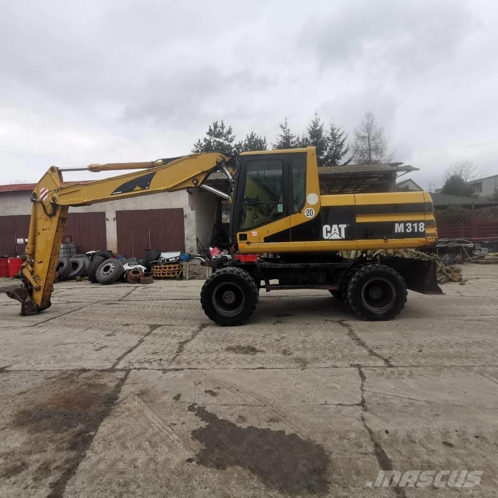 CAT M 318 B Kolová rýpadla