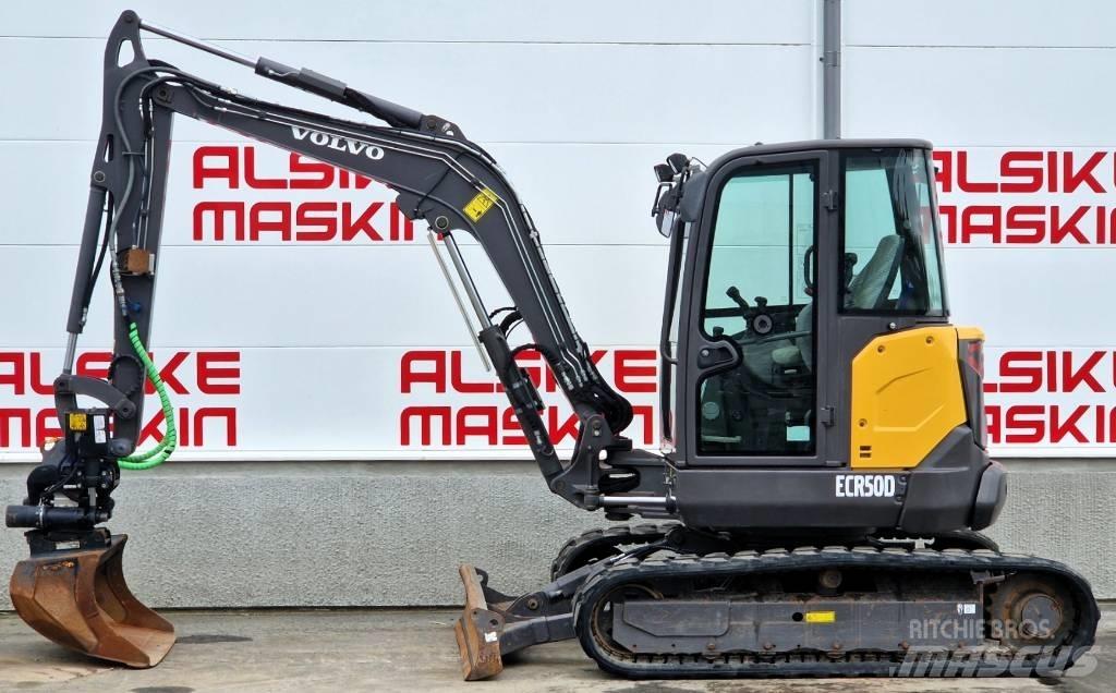 Volvo ECR 50 D Mini rýpadla < 7t