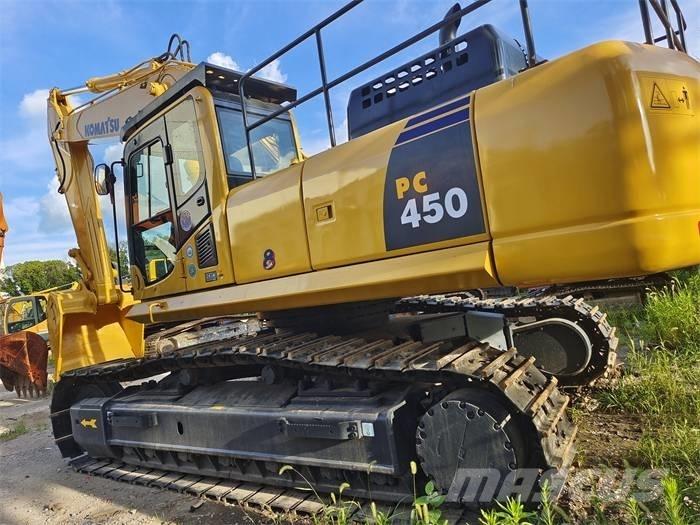 Komatsu PC 450 Pásová rýpadla