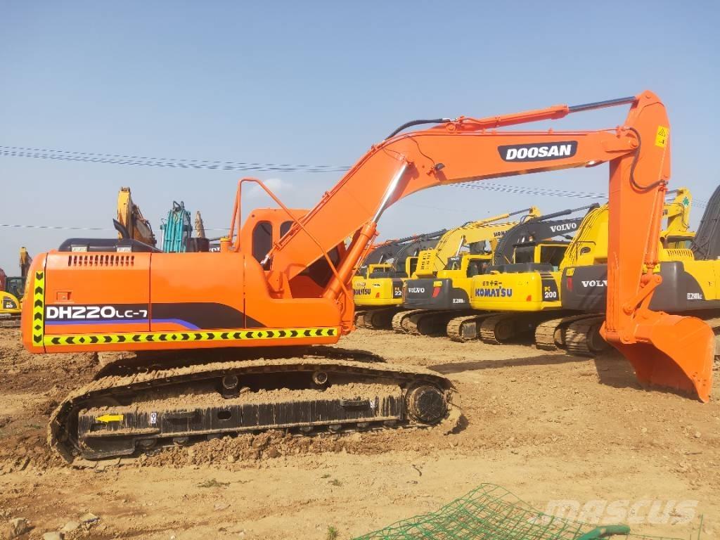Doosan DH220LC-7 Pásová rýpadla