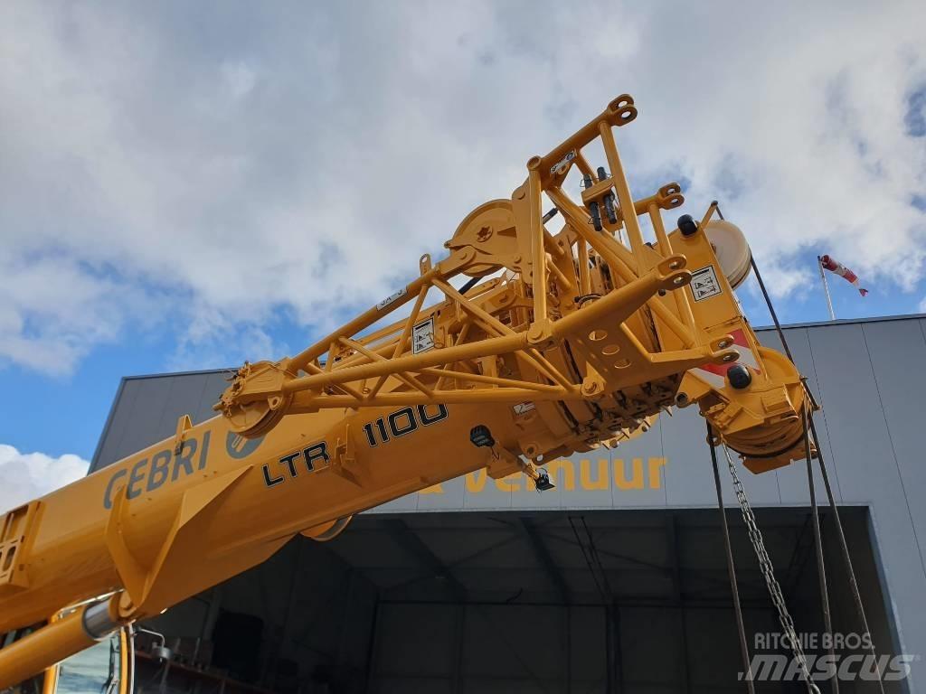 Liebherr LTR1100 Pásové jeřáby