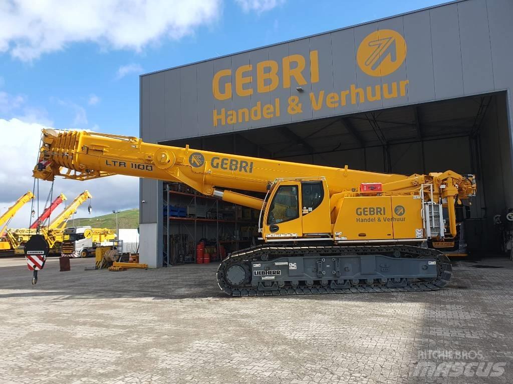 Liebherr LTR1100 Pásové jeřáby