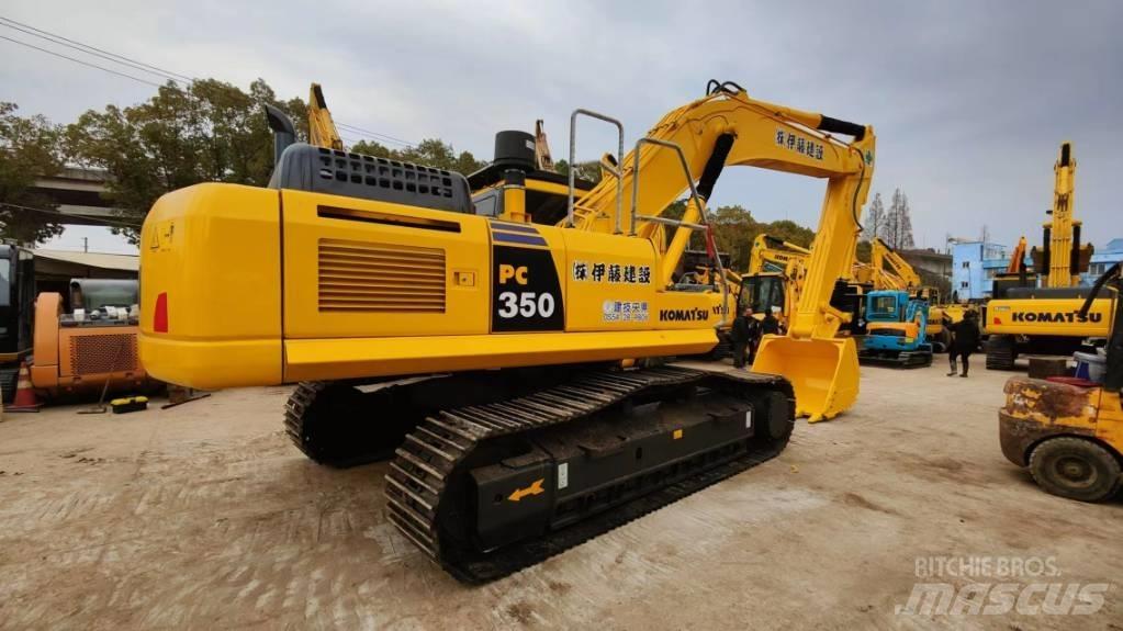 Komatsu PC 350 Pásová rýpadla