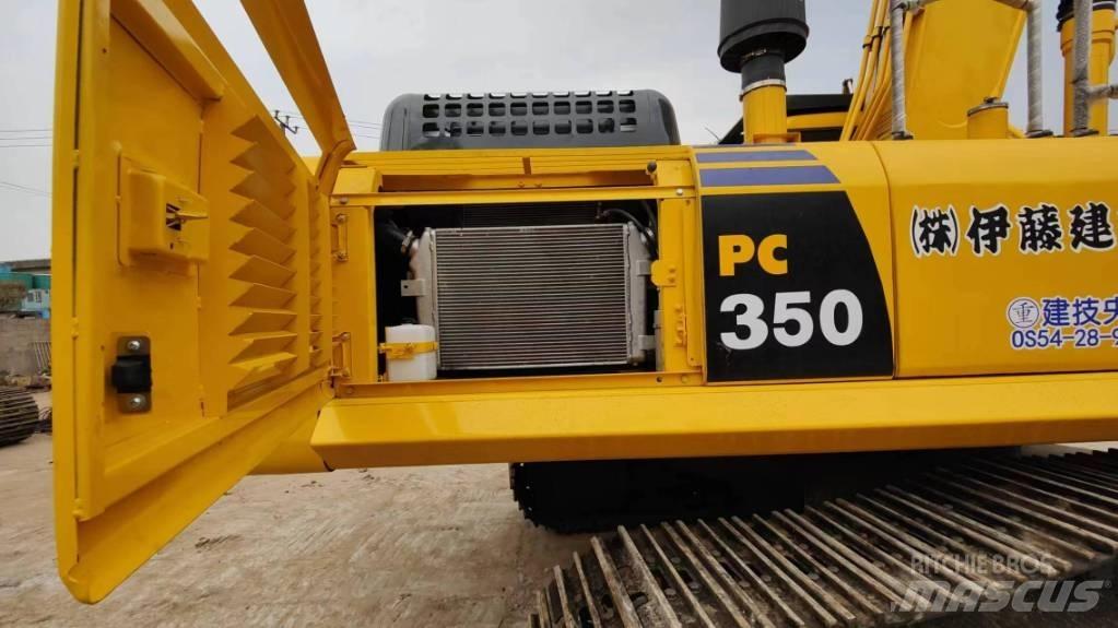 Komatsu PC 350 Pásová rýpadla