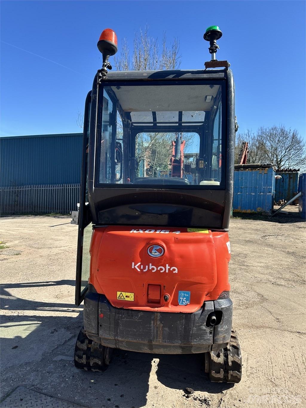 Kubota KX 016-4 Mini rýpadla < 7t