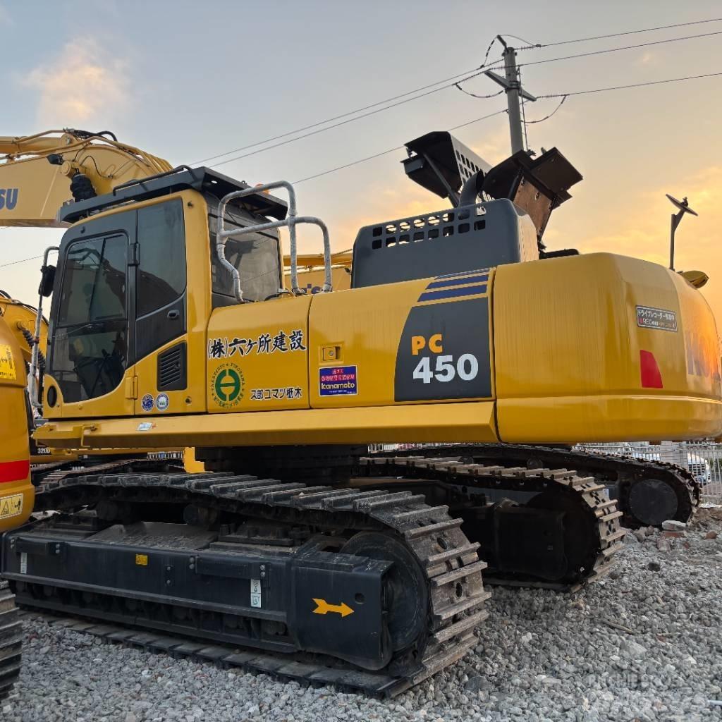 Komatsu PC 450 Pásová rýpadla