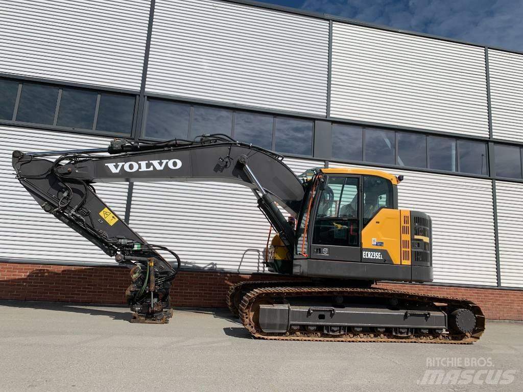 Volvo ECR235EL Pásová rýpadla