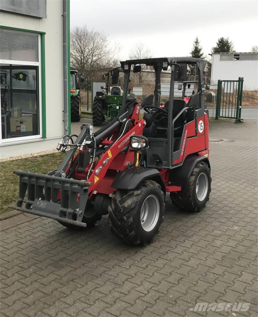 Weidemann 1190e Kolové nakladače