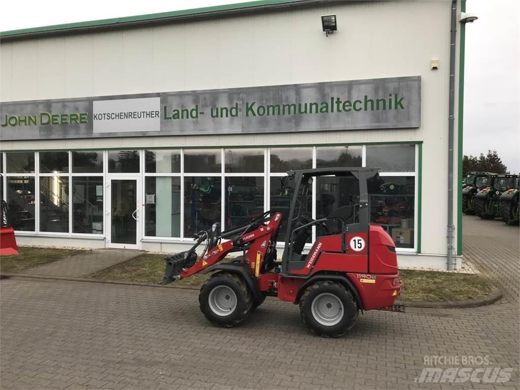 Weidemann 1190e Kolové nakladače