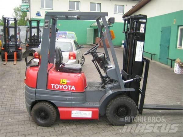 Toyota 6FG15 LPG vozíky
