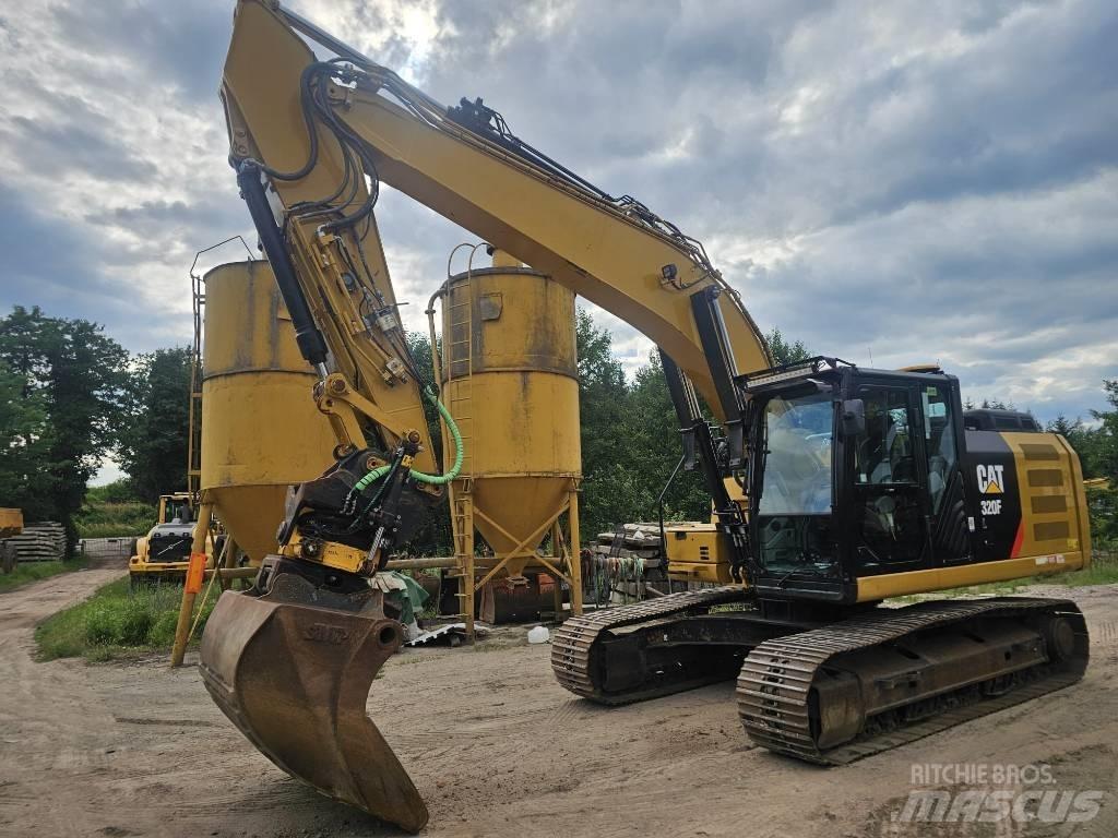 CAT 320FL Pásová rýpadla