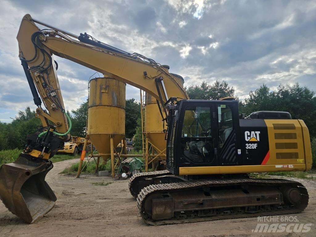 CAT 320FL Pásová rýpadla