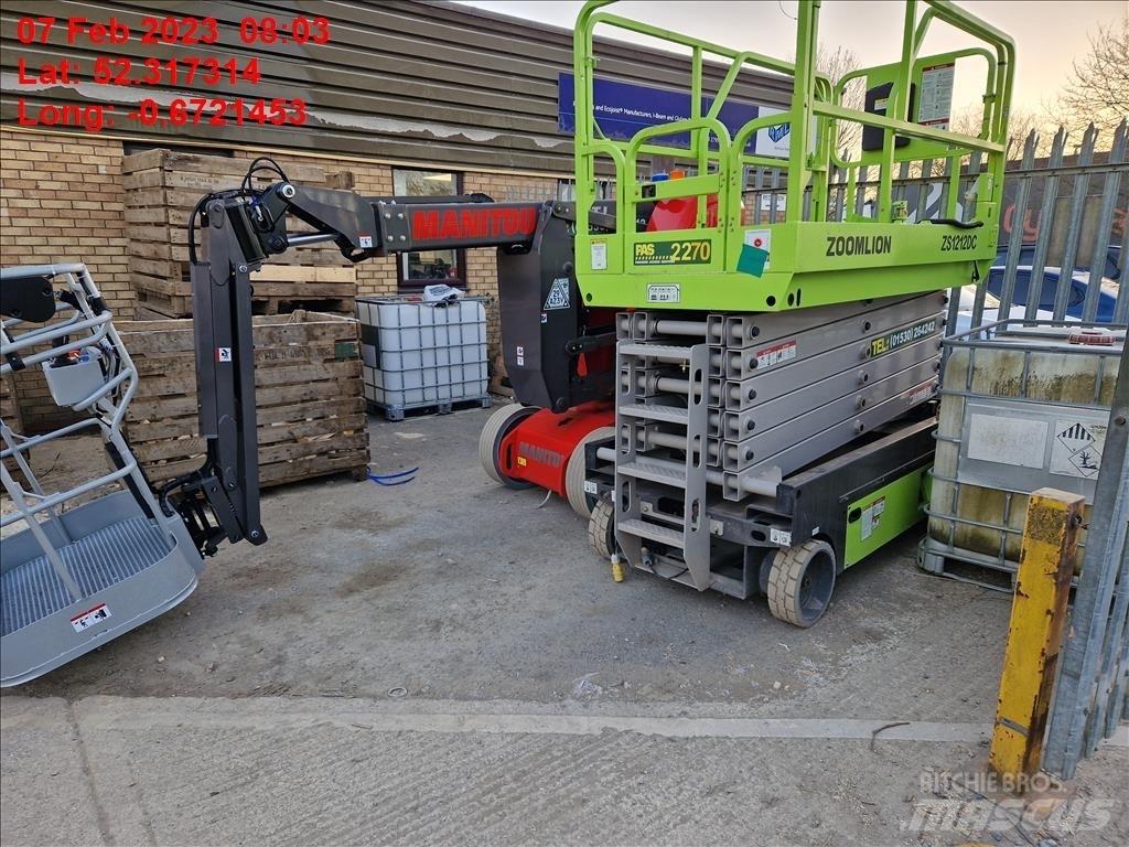 Manitou 120 ETJ 3D Teleskopické manipulátory