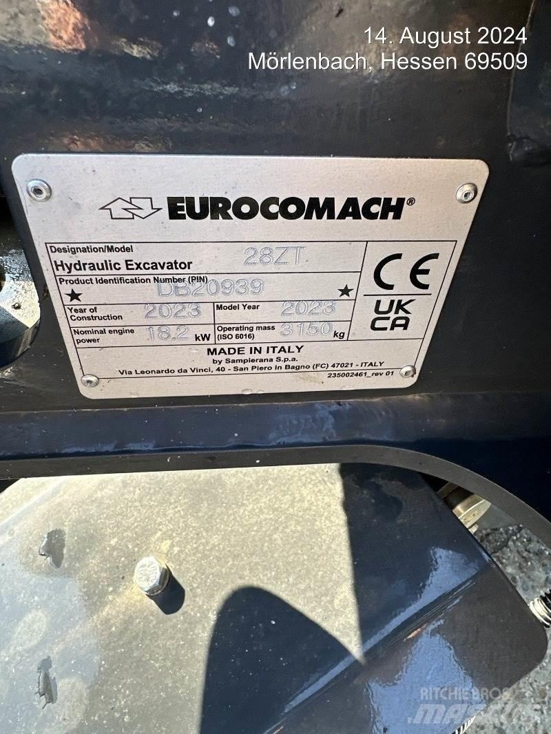 Eurocomach 28ZT Mini rýpadla < 7t