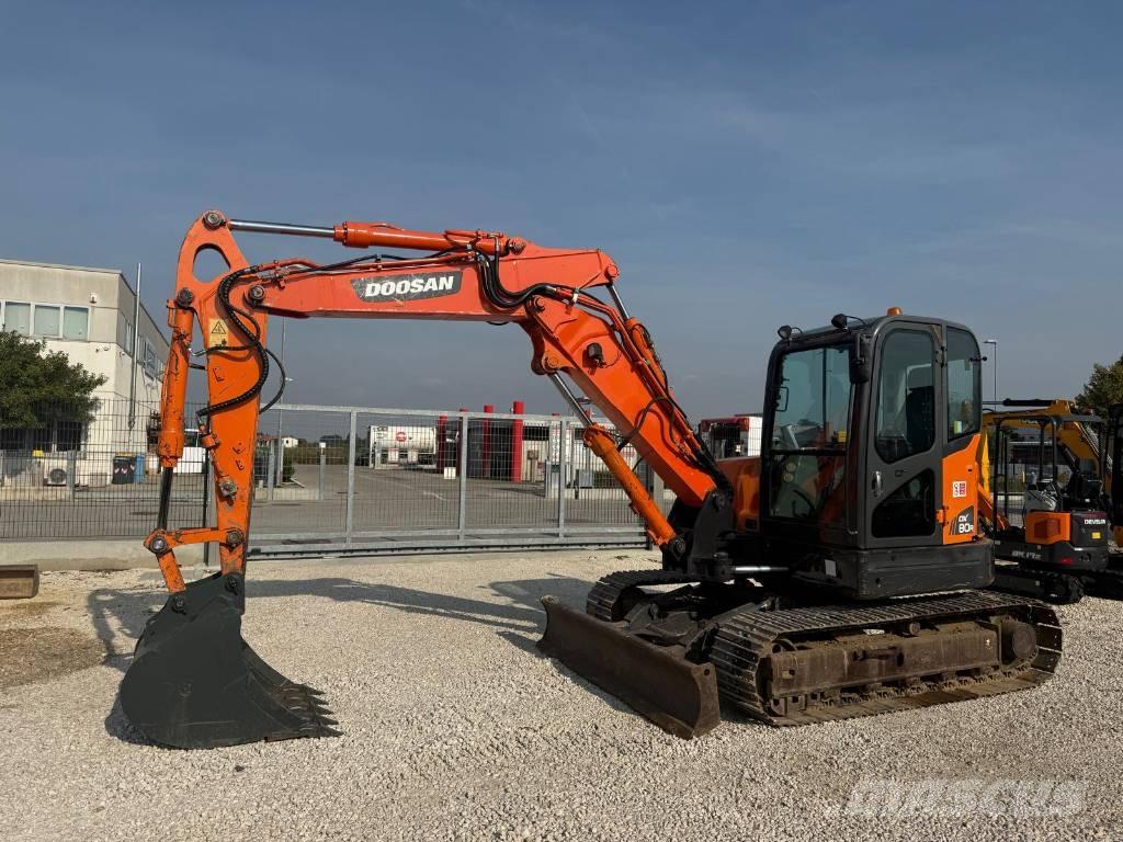 Doosan DX 80 R Midi rýpadla 7t - 12t
