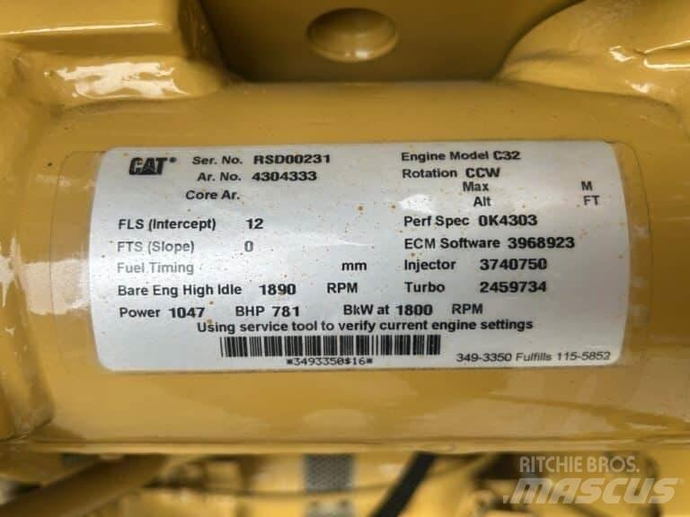CAT C32 Námořní pomocné motory