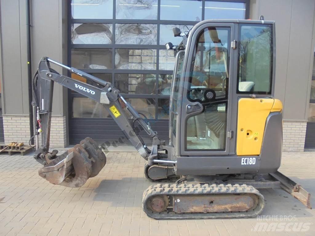 Volvo EC 18 D Mini rýpadla < 7t