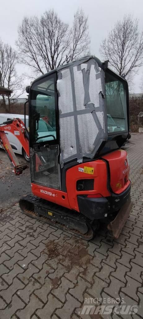 Kubota KX 019-4 Mini rýpadla < 7t