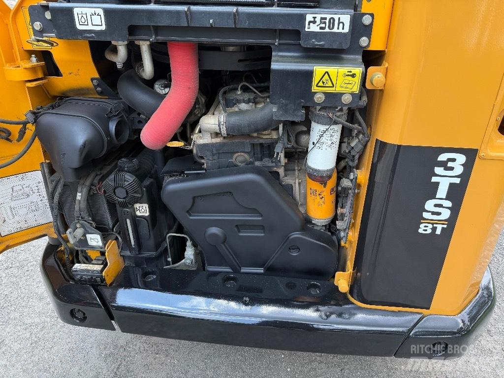 JCB 3 TS-8T Smykem řízené nakladače
