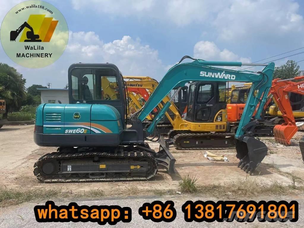 Sunward SWE 60 E Mini rýpadla < 7t