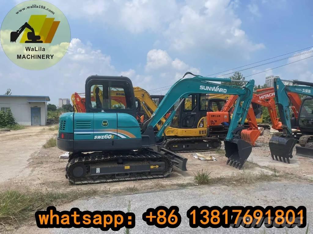 Sunward SWE 60 E Mini rýpadla < 7t