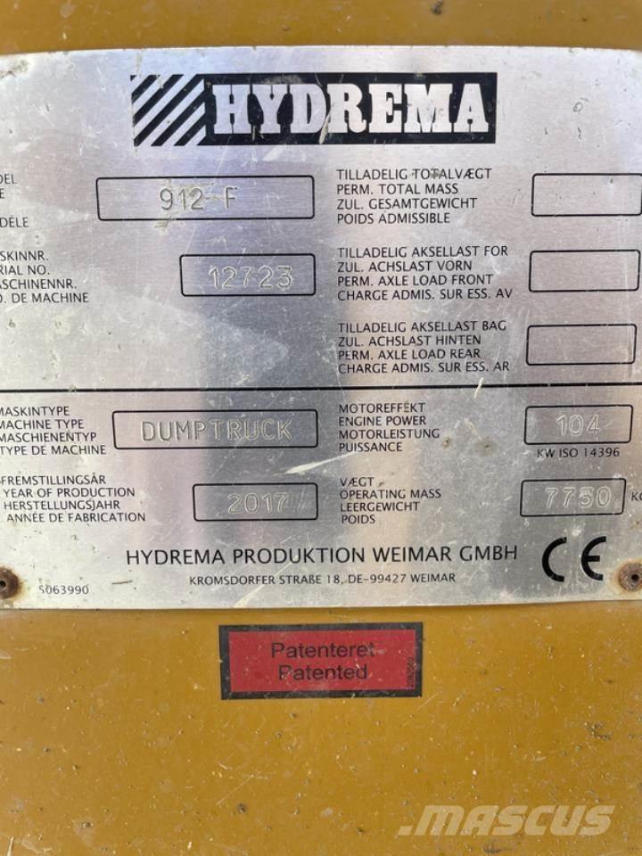 Hydrema 912FS Vyklápěcí dempry