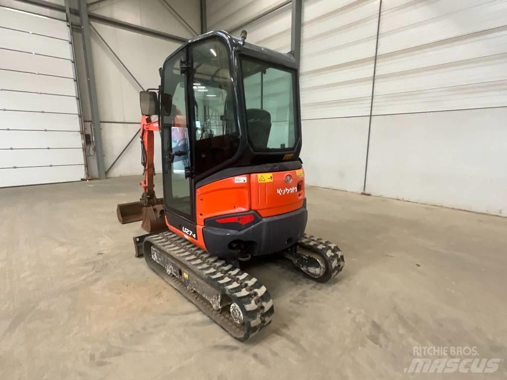 Kubota U 27-4 Mini rýpadla < 7t