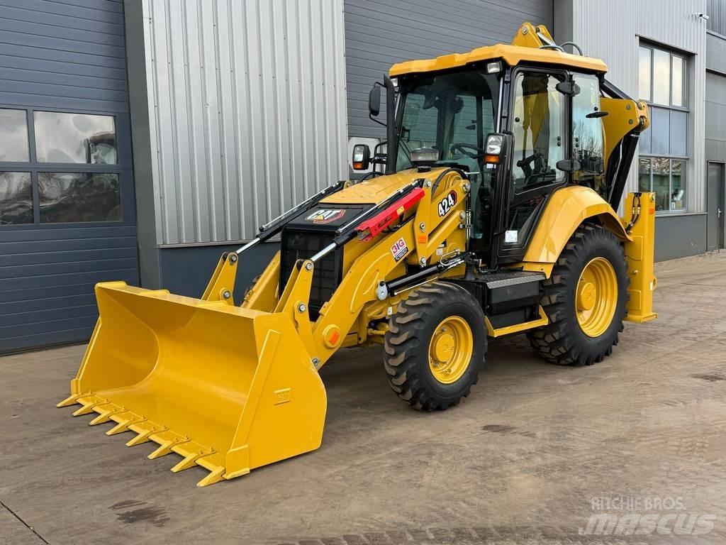 CAT 424 - 4WD / AC Rýpadlo-nakladače