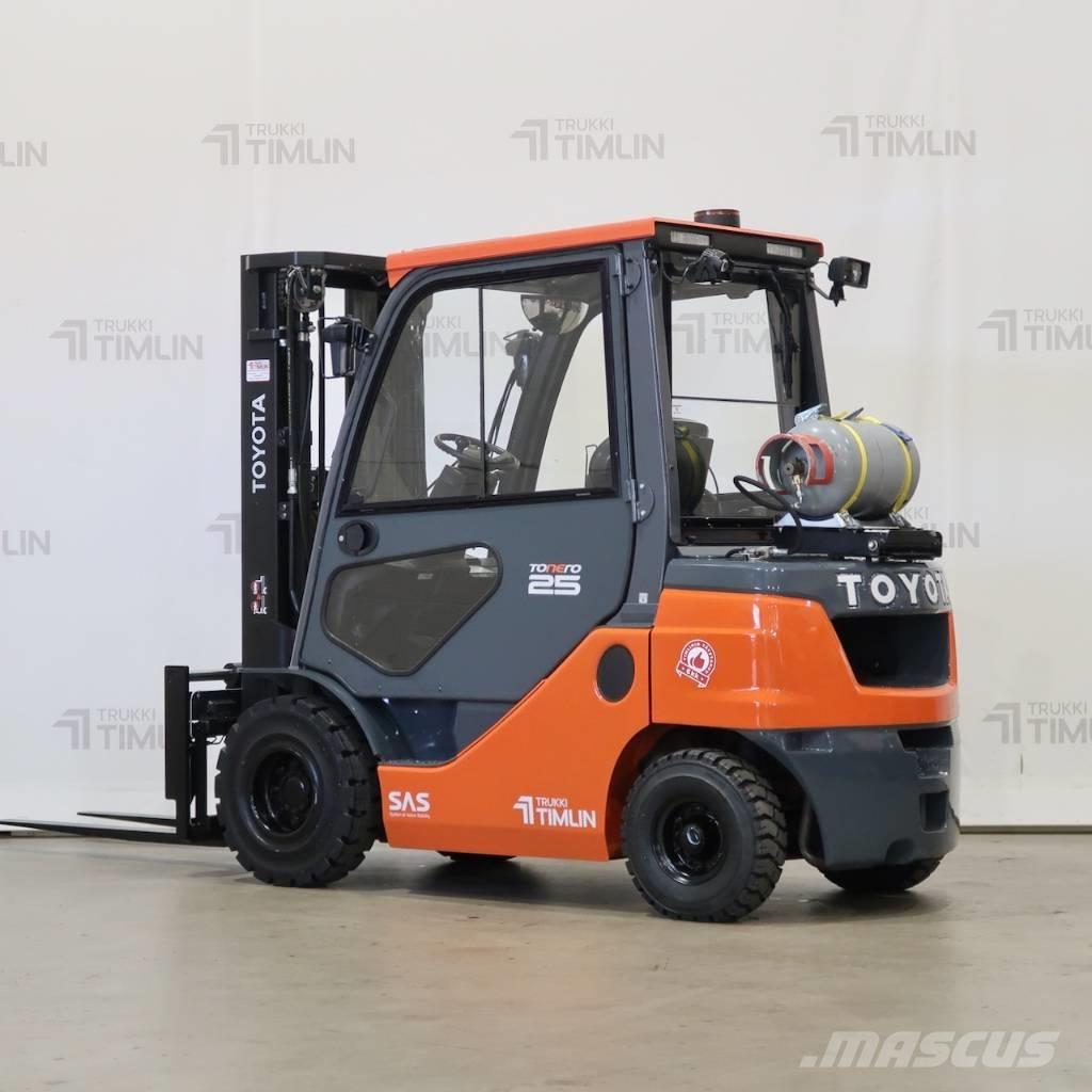 Toyota 02-8FGF25 LPG vozíky