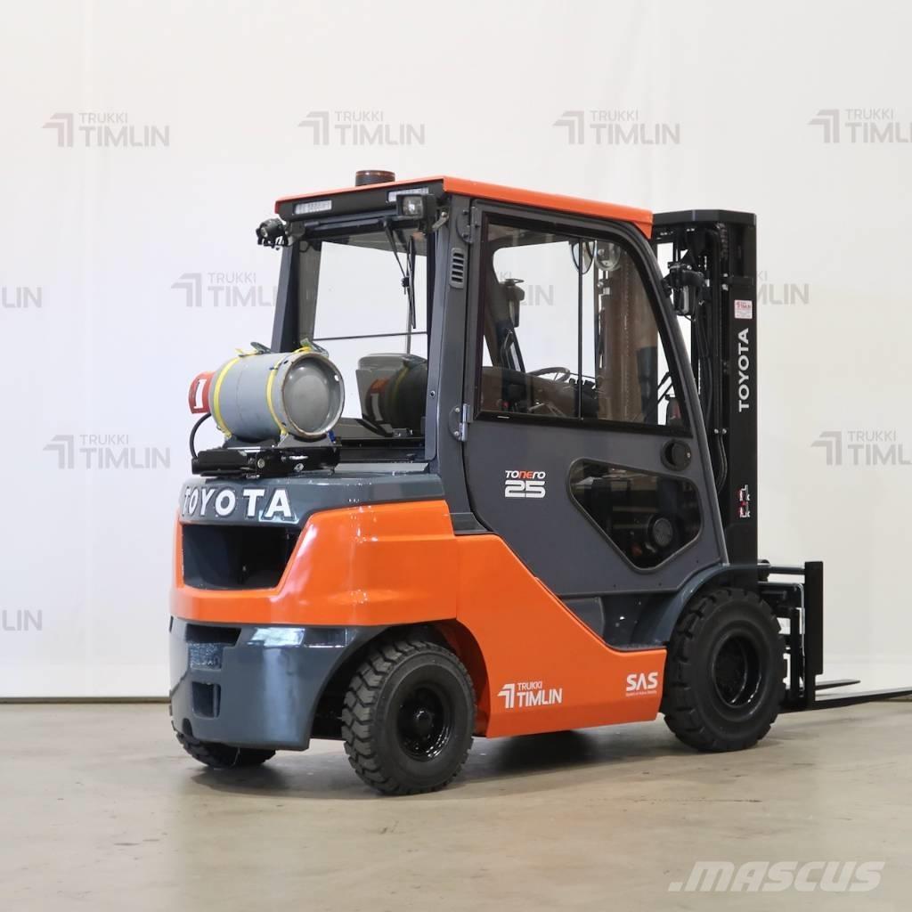 Toyota 02-8FGF25 LPG vozíky