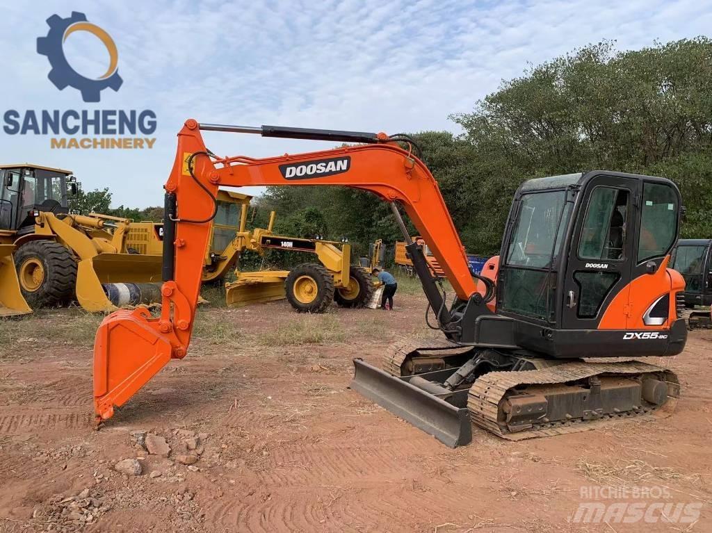 Doosan DX 55 Mini rýpadla < 7t