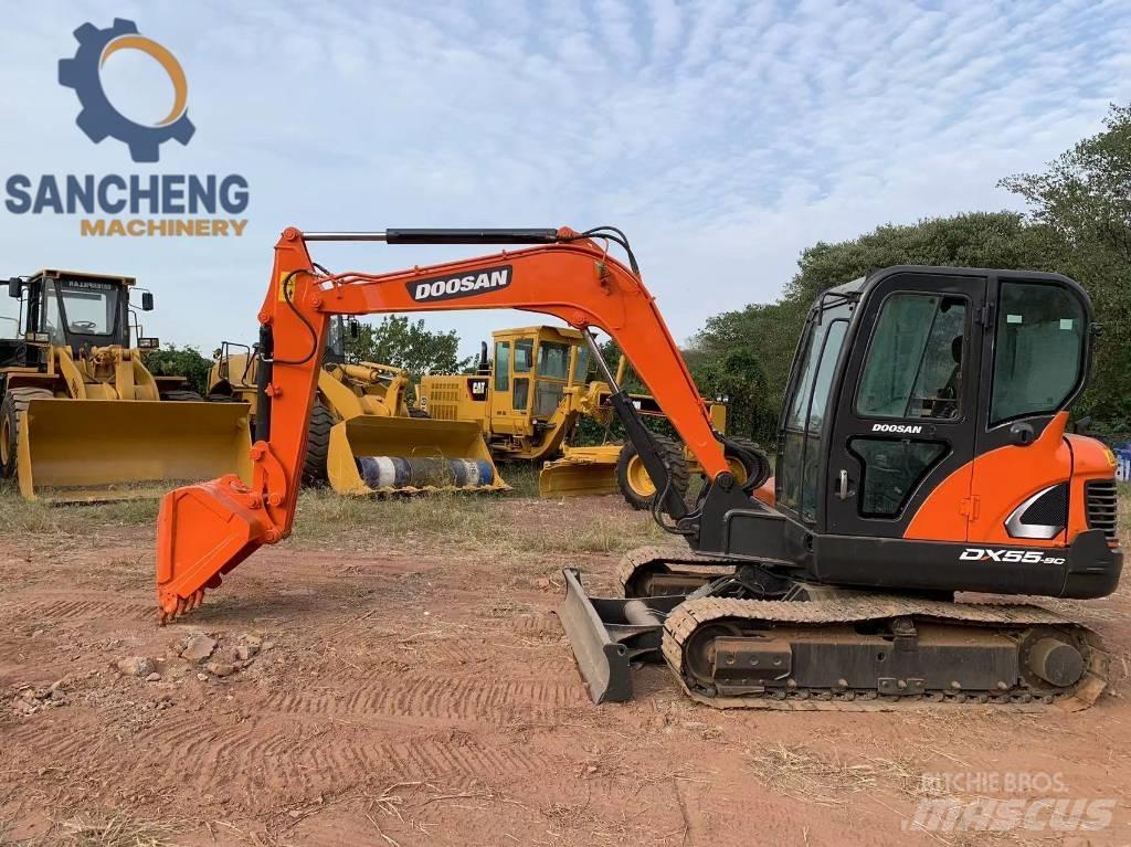 Doosan DX 55 Mini rýpadla < 7t