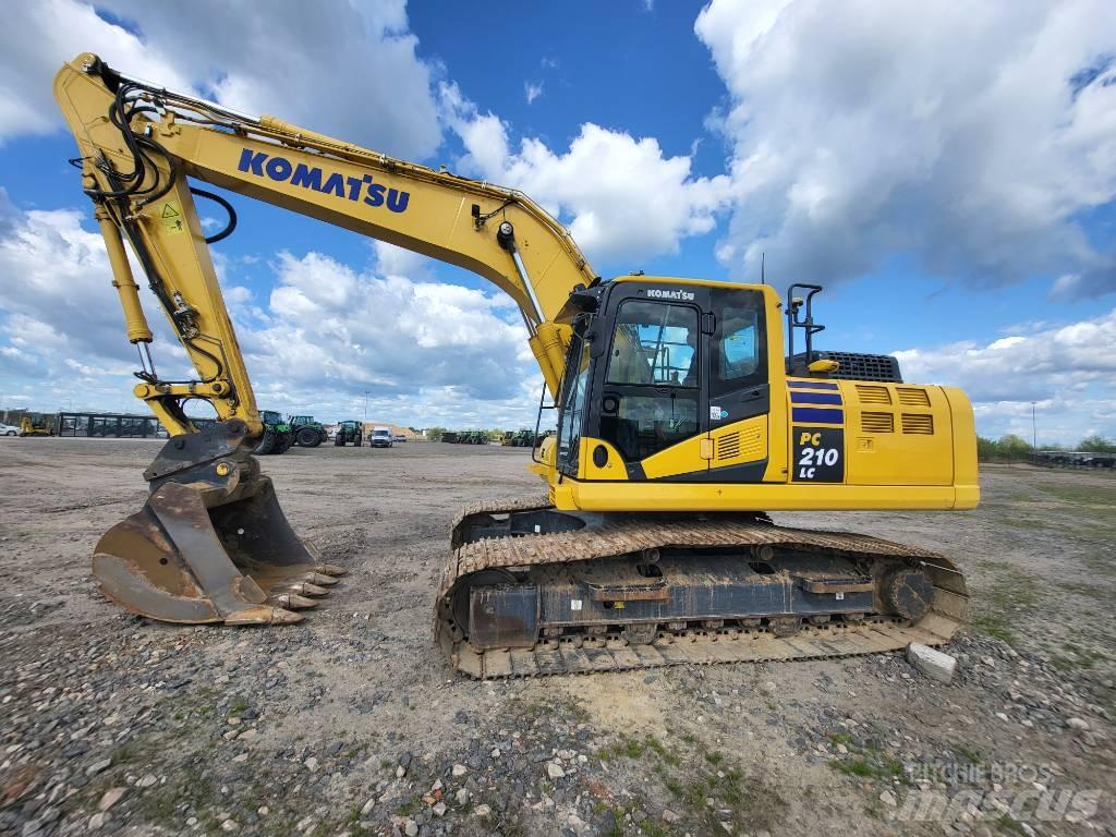 Komatsu PC210-11E0 Pásová rýpadla