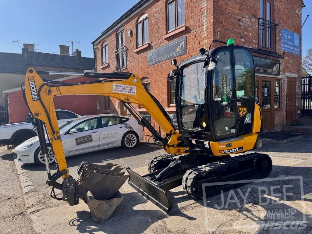 JCB 8026 CTS Mini rýpadla < 7t