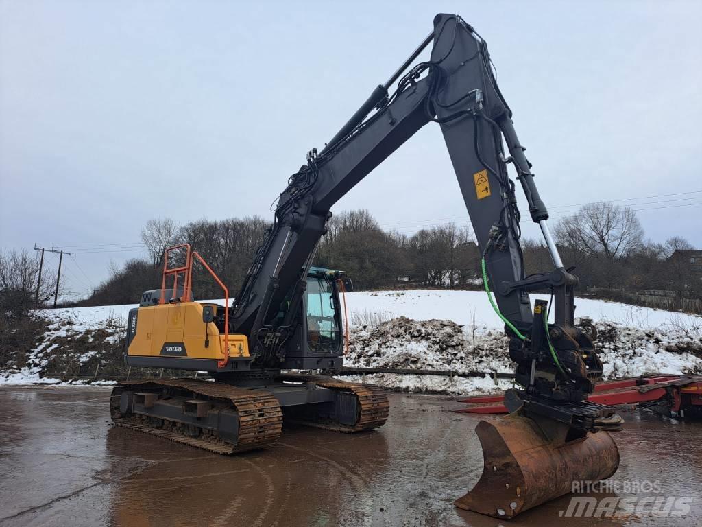 Volvo EC 220 EL Pásová rýpadla