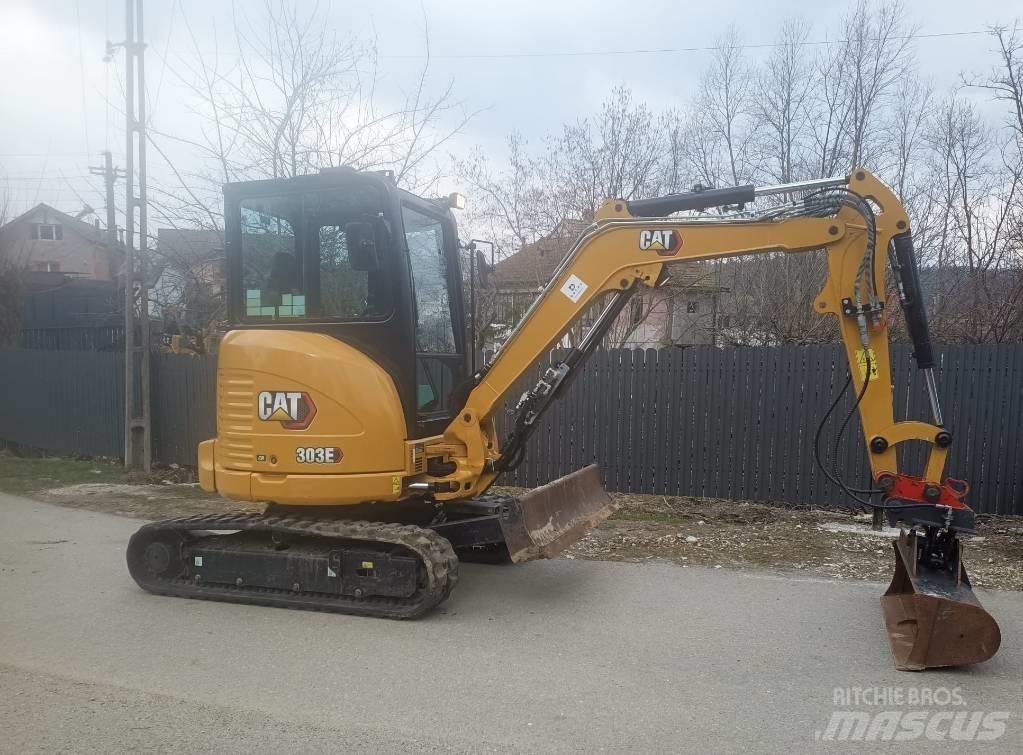 CAT 303 E CR Pásová rýpadla