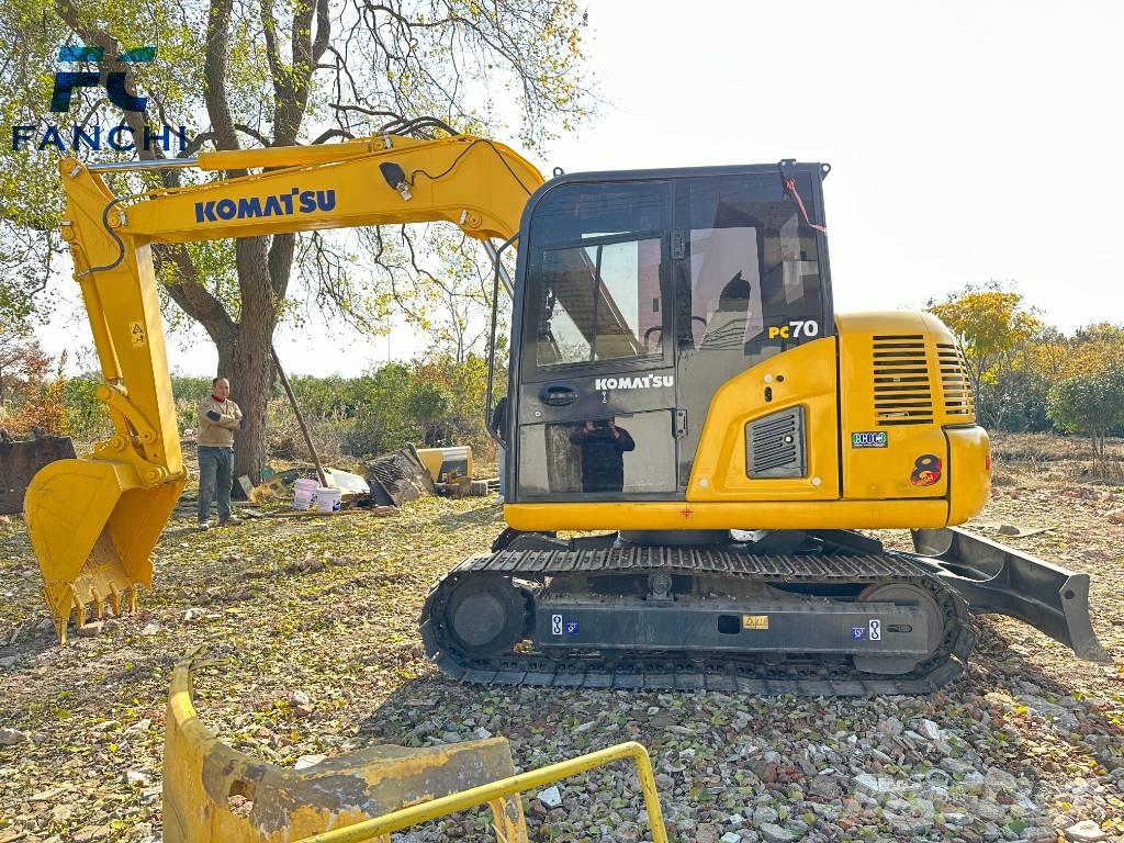 Komatsu PC 70-8 Pásová rýpadla
