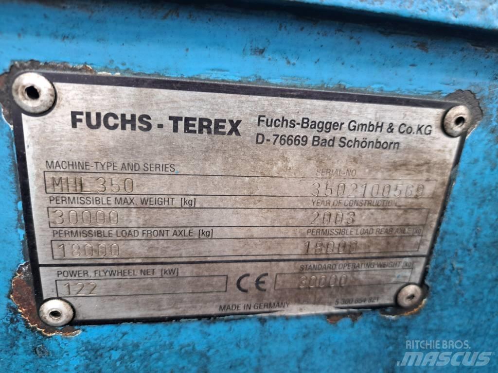 Fuchs MHL350C FQC Stroje pro manipulaci s odpadem