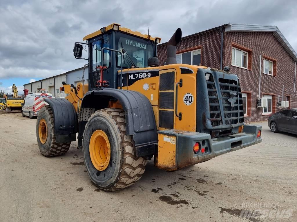 Hyundai HL 760-9 Kolové nakladače