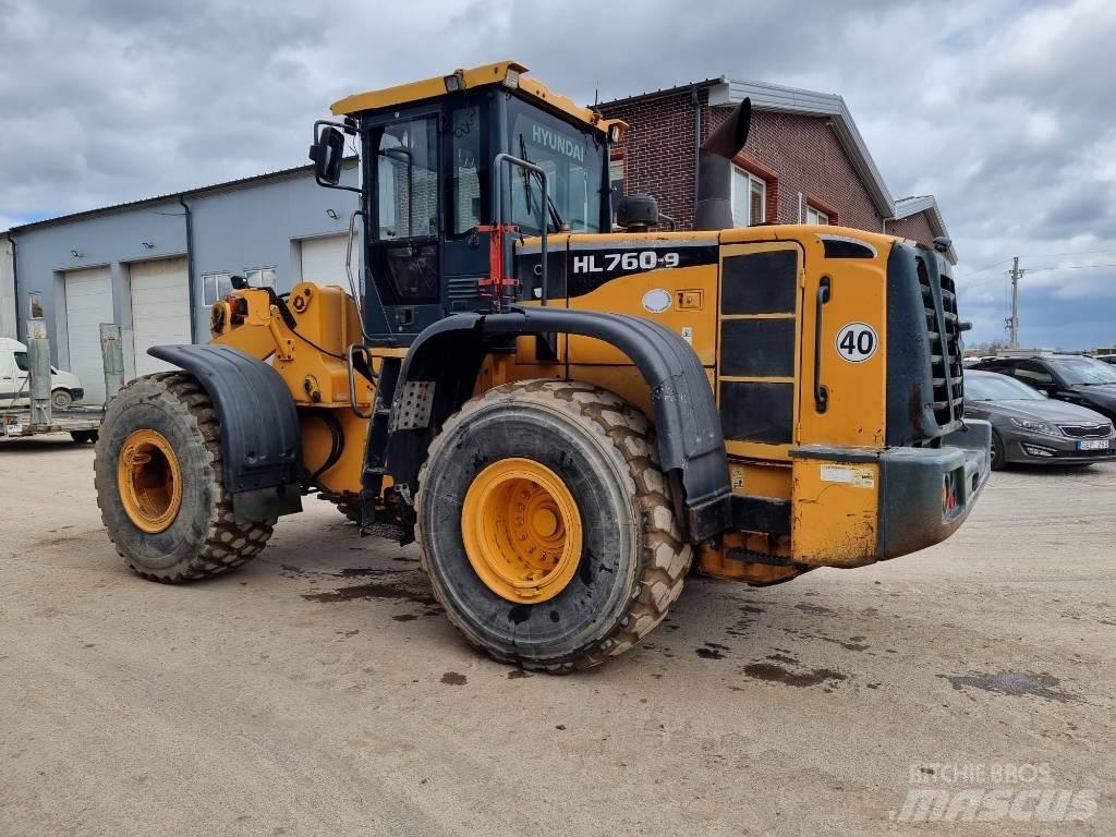 Hyundai HL 760-9 Kolové nakladače