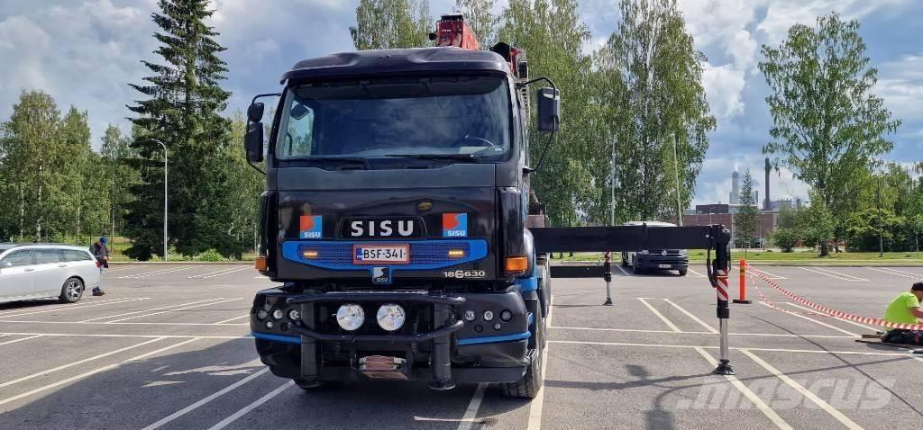 Sisu E18 630 Autojeřáby, hydraulické ruky