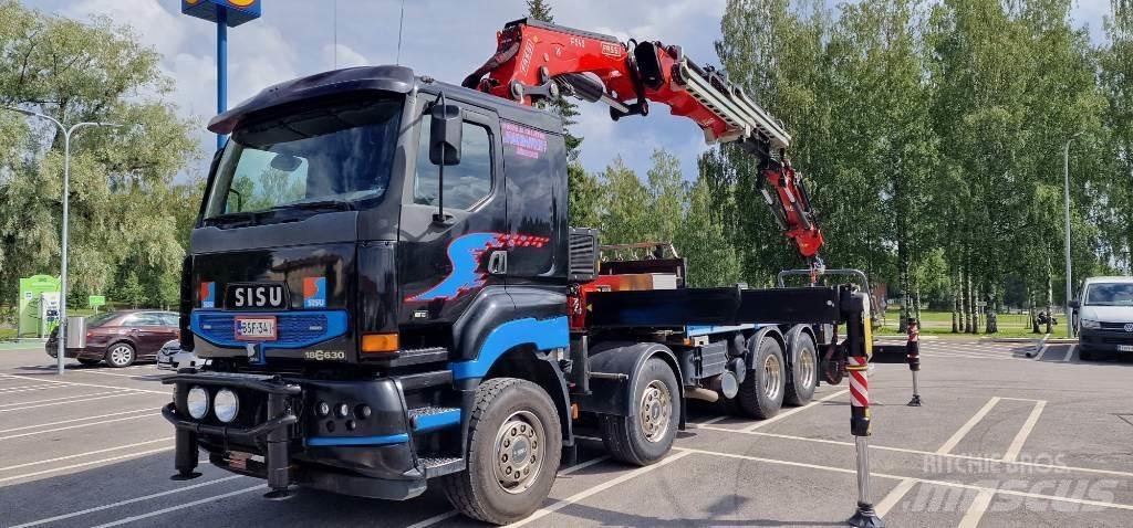 Sisu E18 630 Autojeřáby, hydraulické ruky