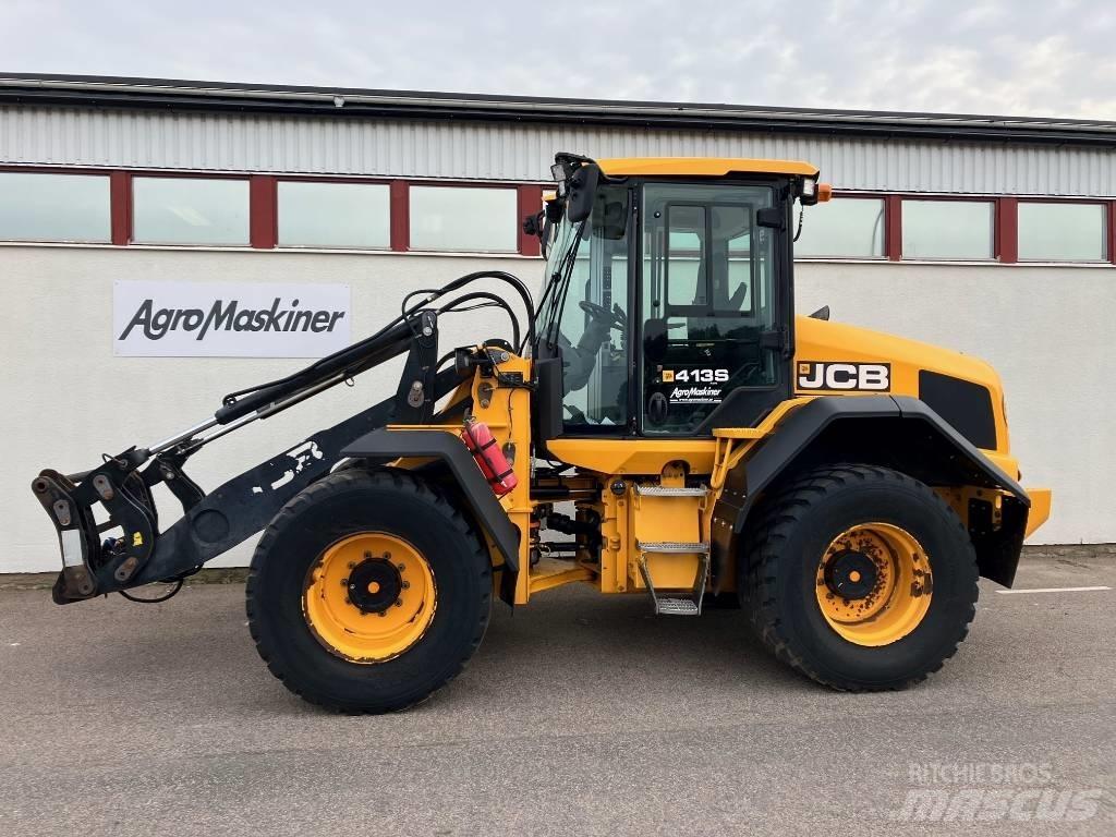 JCB 413S Kolové nakladače