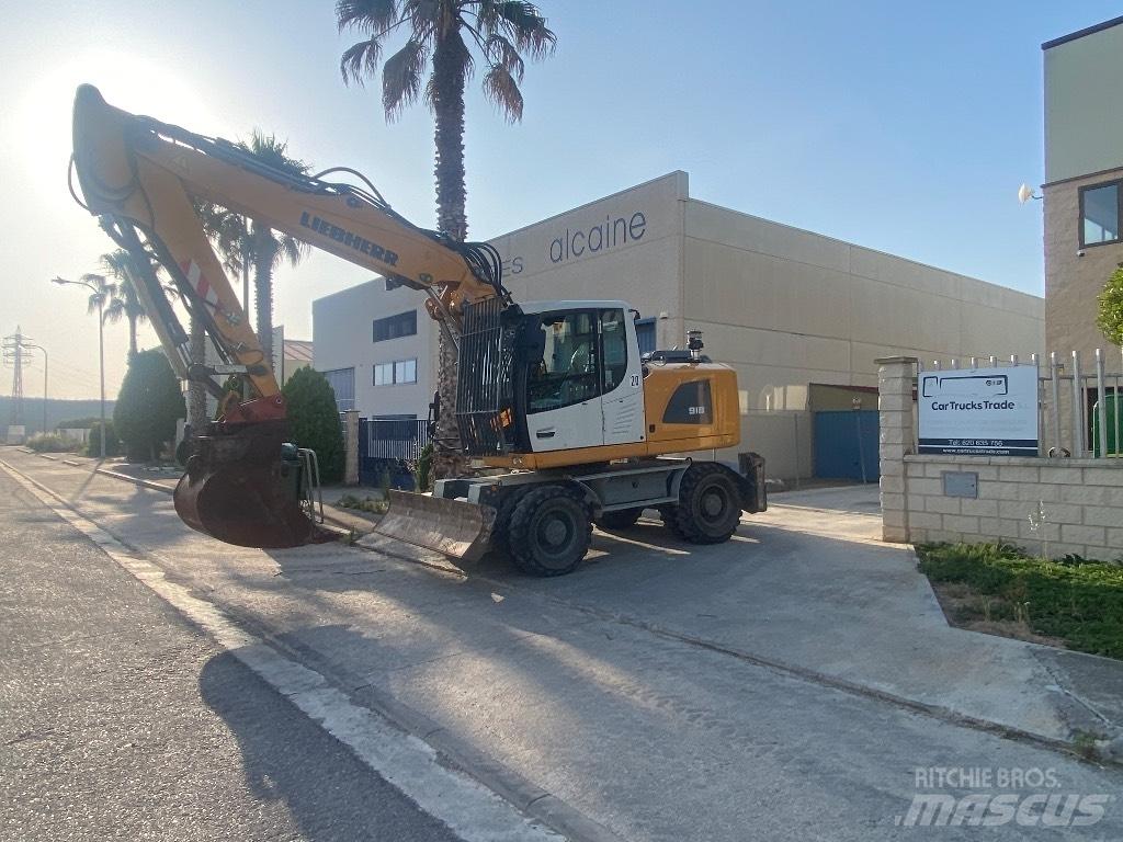 Liebherr A918 Kolová rýpadla