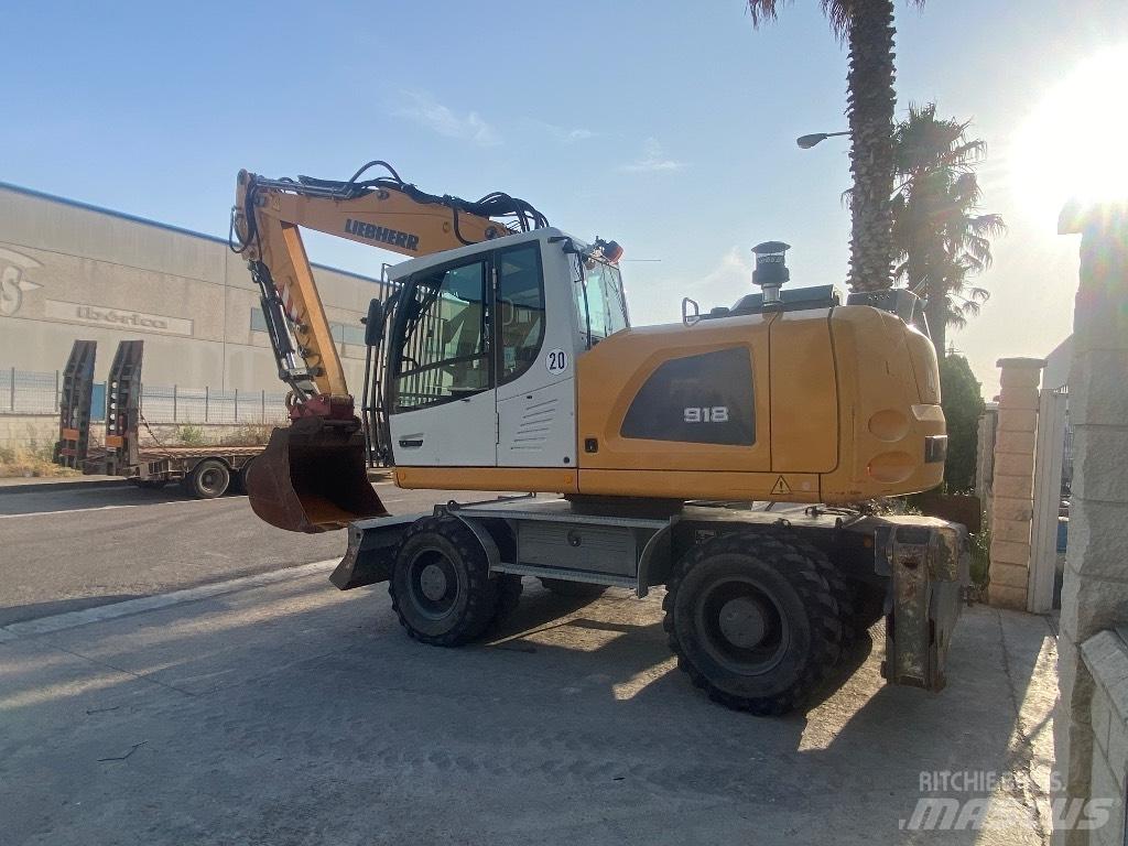 Liebherr A918 Kolová rýpadla