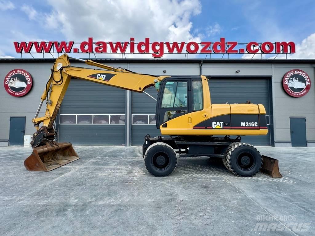 CAT M 316 C Kolová rýpadla