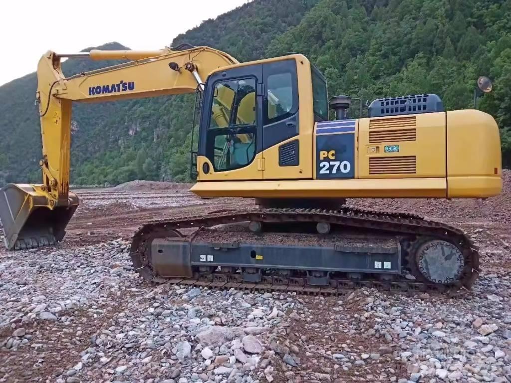 Komatsu PC 270 Pásová rýpadla