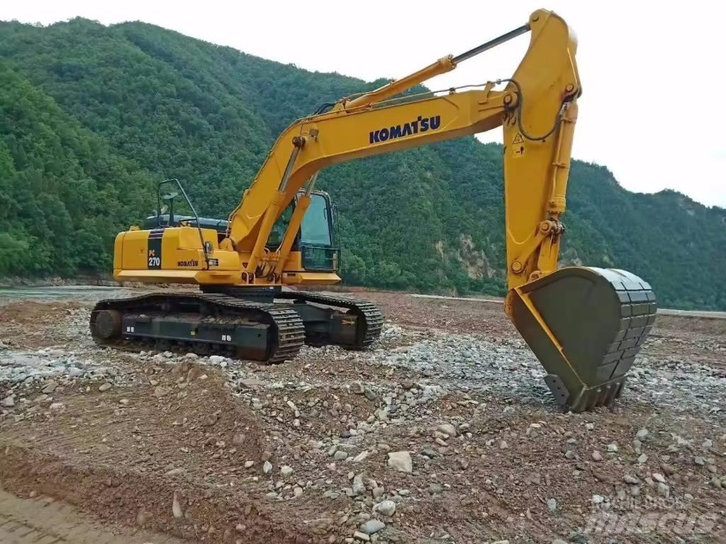 Komatsu PC 270 Pásová rýpadla