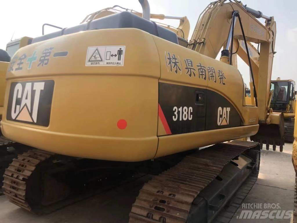 CAT 318C Pásová rýpadla