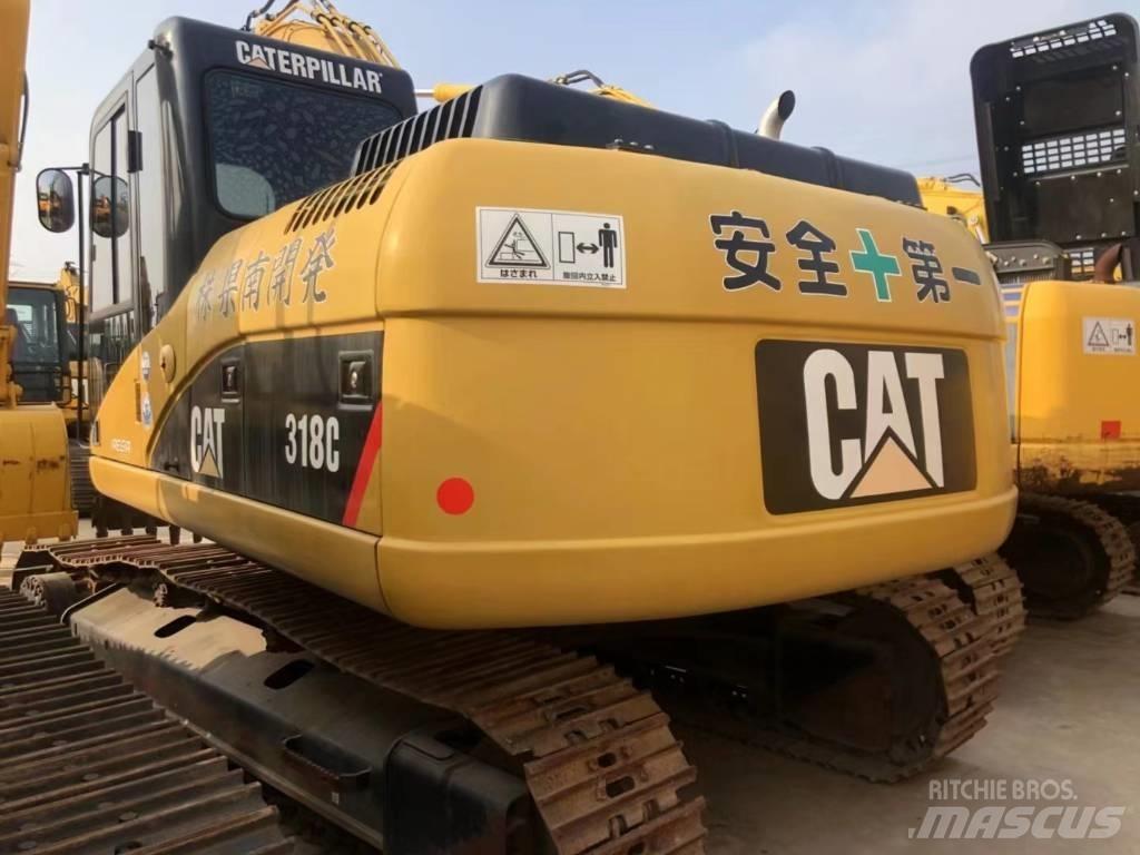 CAT 318C Pásová rýpadla